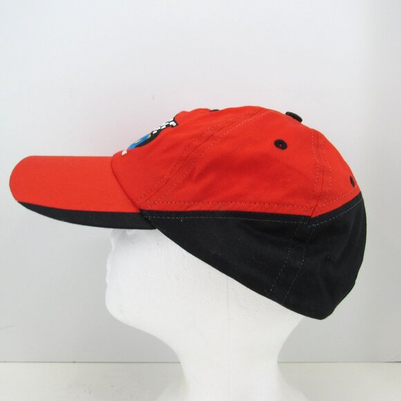 Advance Auto Parts 500 At Martinsville Emb Logo Men's Red Strap Back Cap Hat - Picture 3 of 8